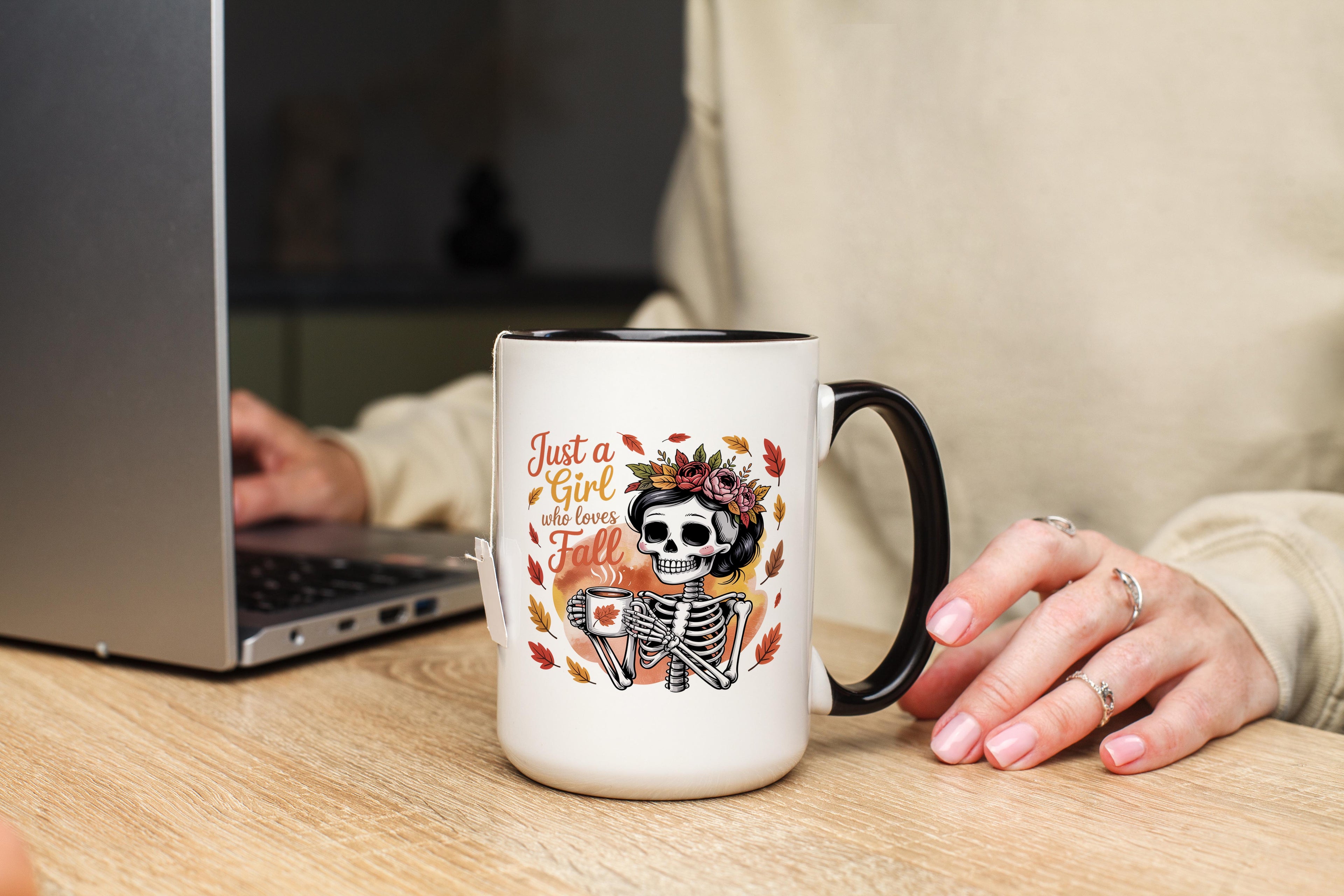 Just a Girl Who Loves Fall - Halloween Mug