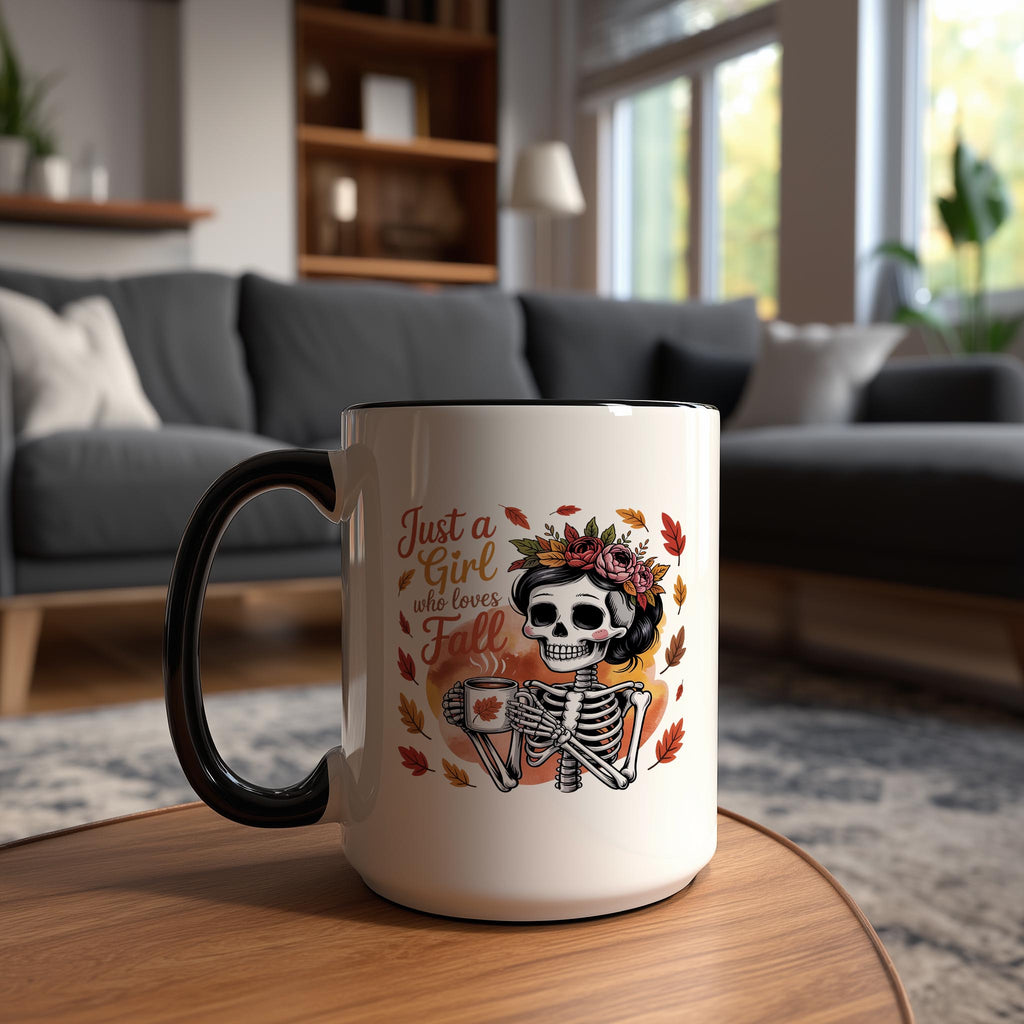 Just a Girl Who Loves Fall - Halloween Mug