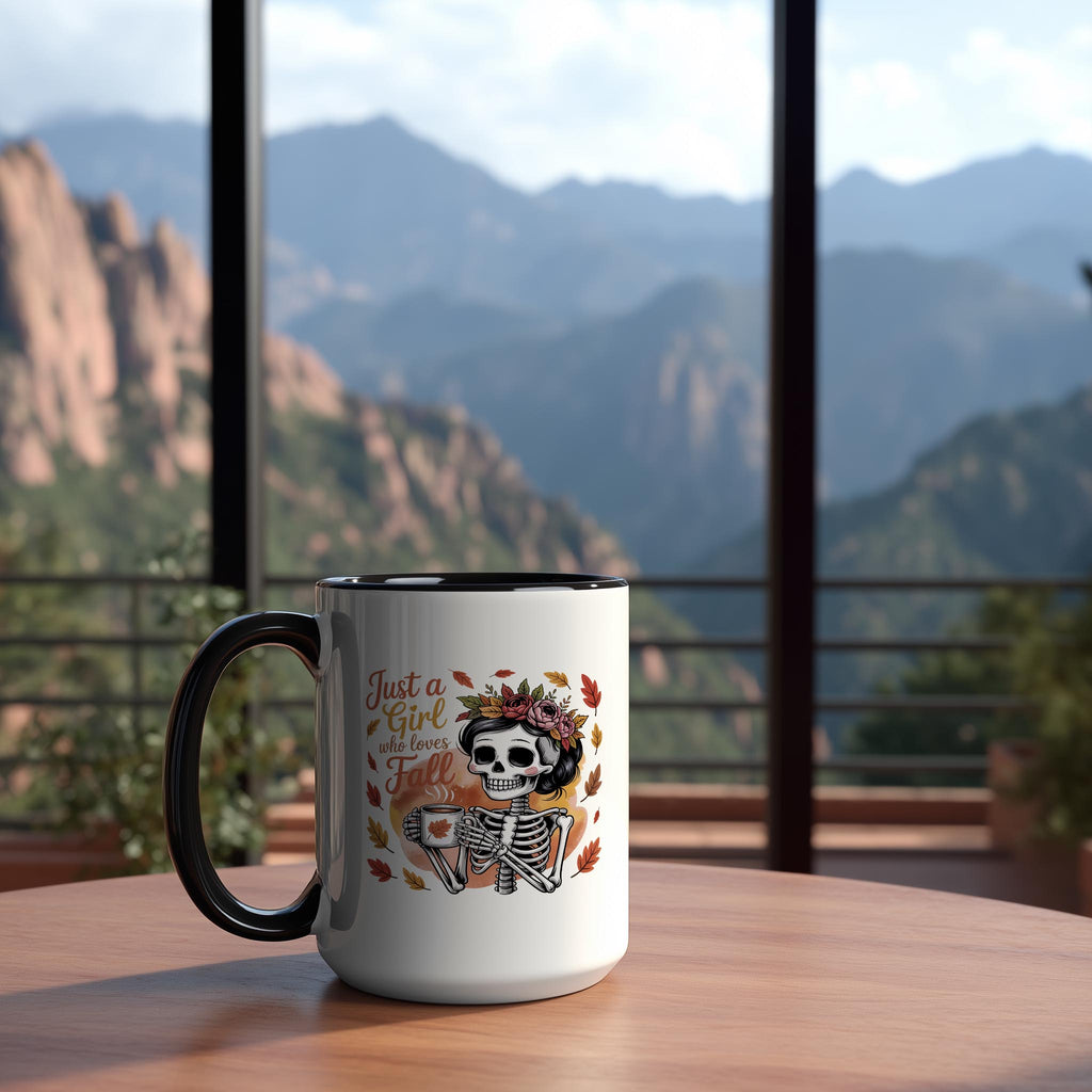 Just a Girl Who Loves Fall - Halloween Mug