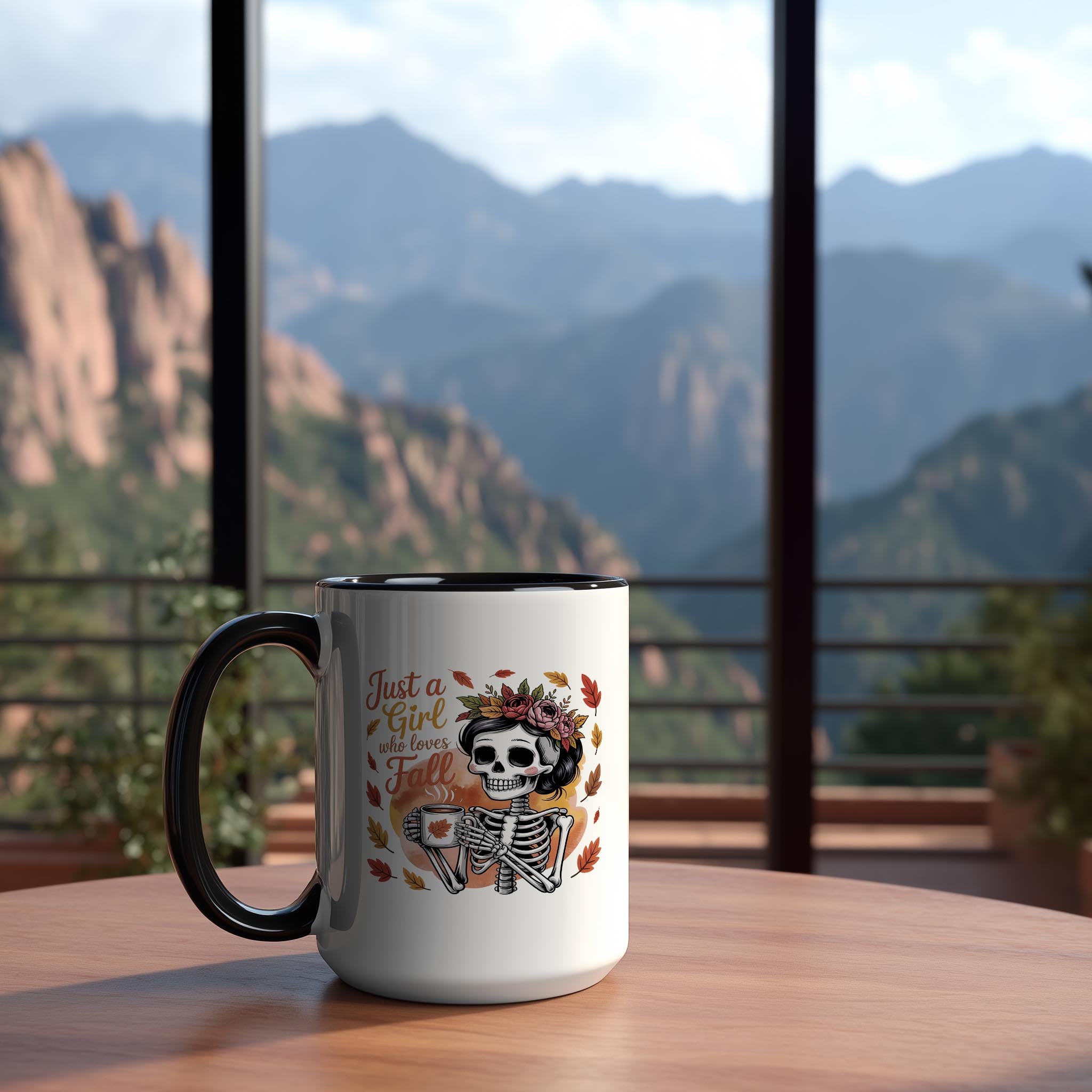 Just a Girl Who Loves Fall - Halloween Mug