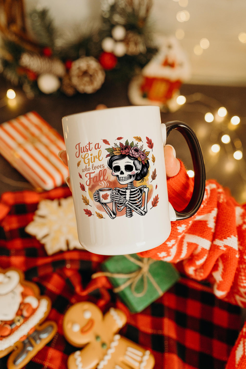 Just a Girl Who Loves Fall - Halloween Mug