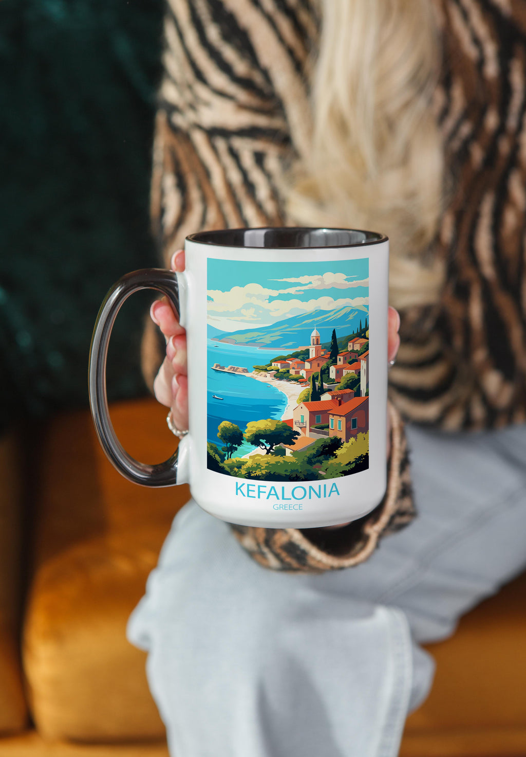 Kefalonia - Greece - Beautiful Tourist Hotspots Mug