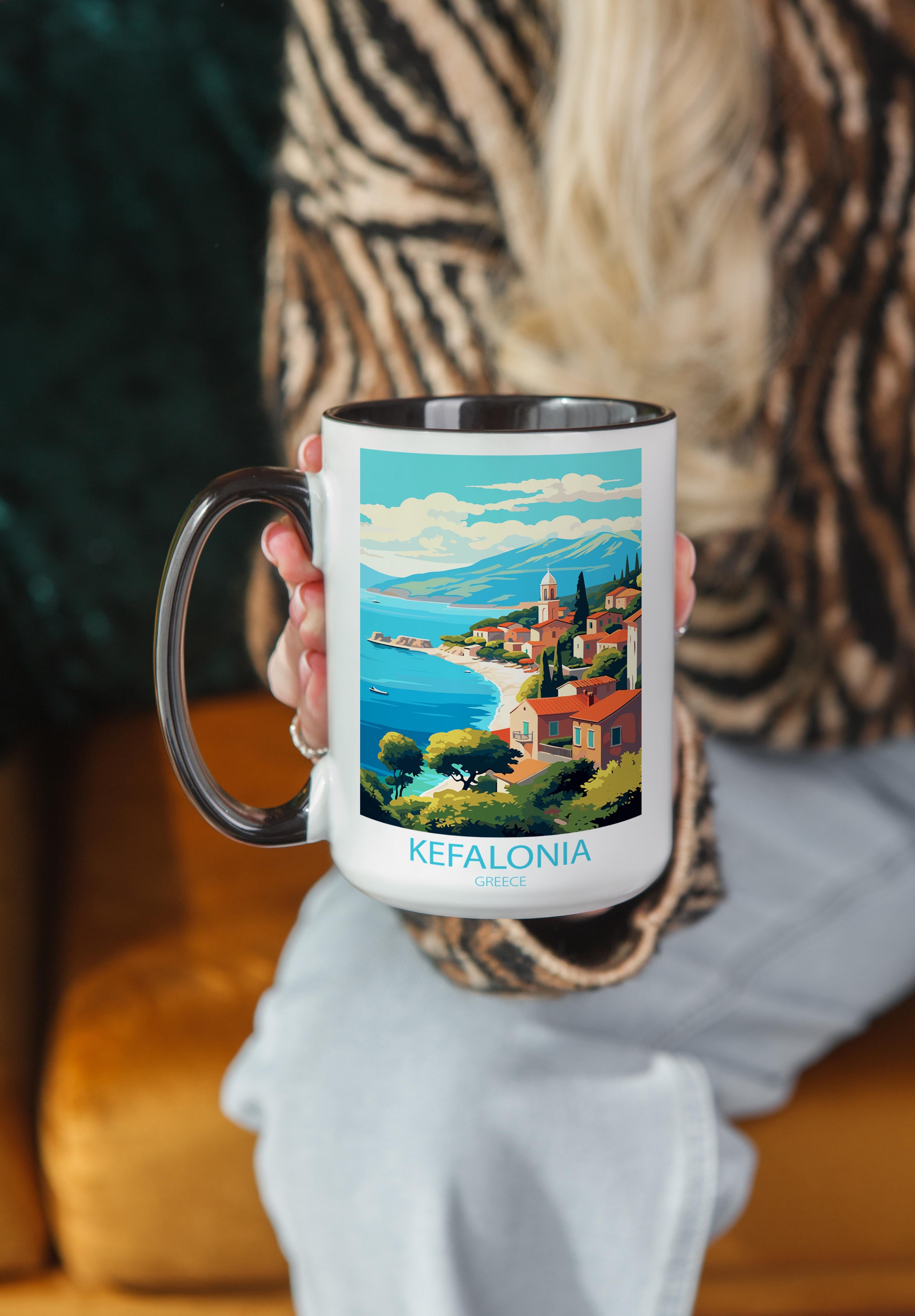 Kefalonia - Greece - Beautiful Tourist Hotspots Mug