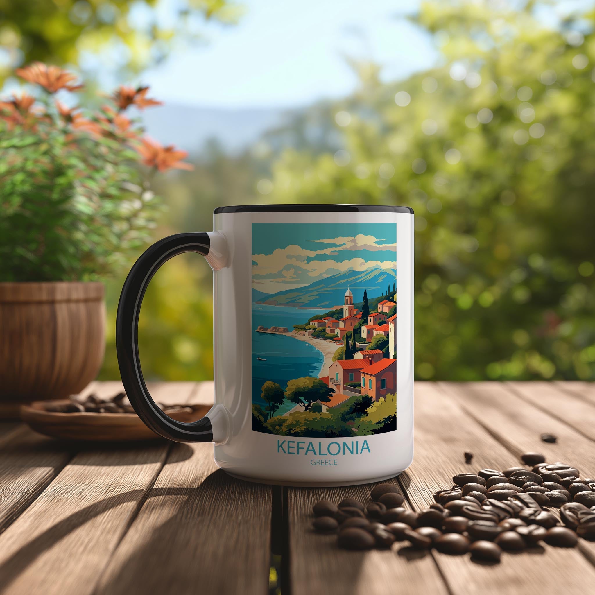 Kefalonia - Greece - Beautiful Tourist Hotspots Mug