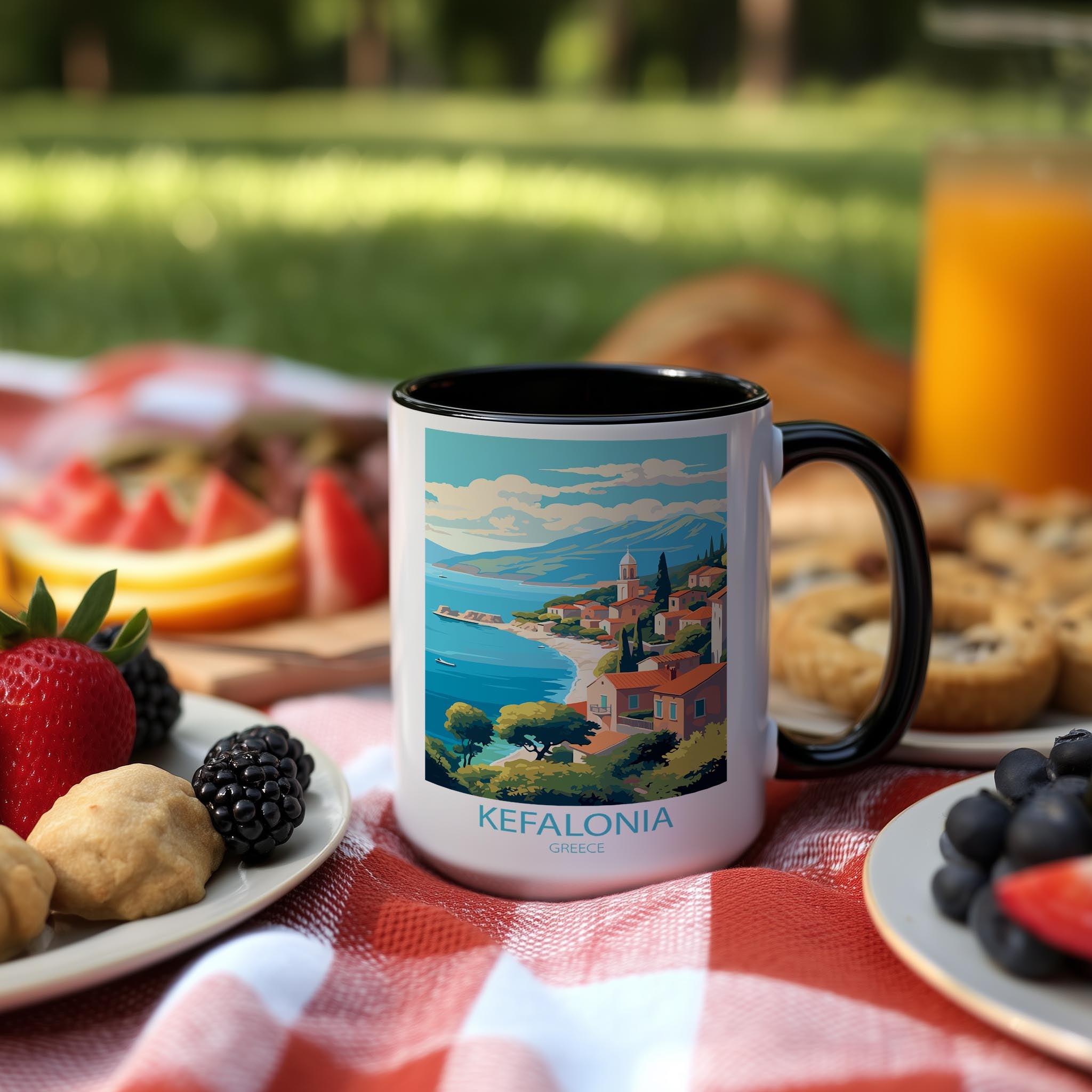 Kefalonia - Greece - Beautiful Tourist Hotspots Mug