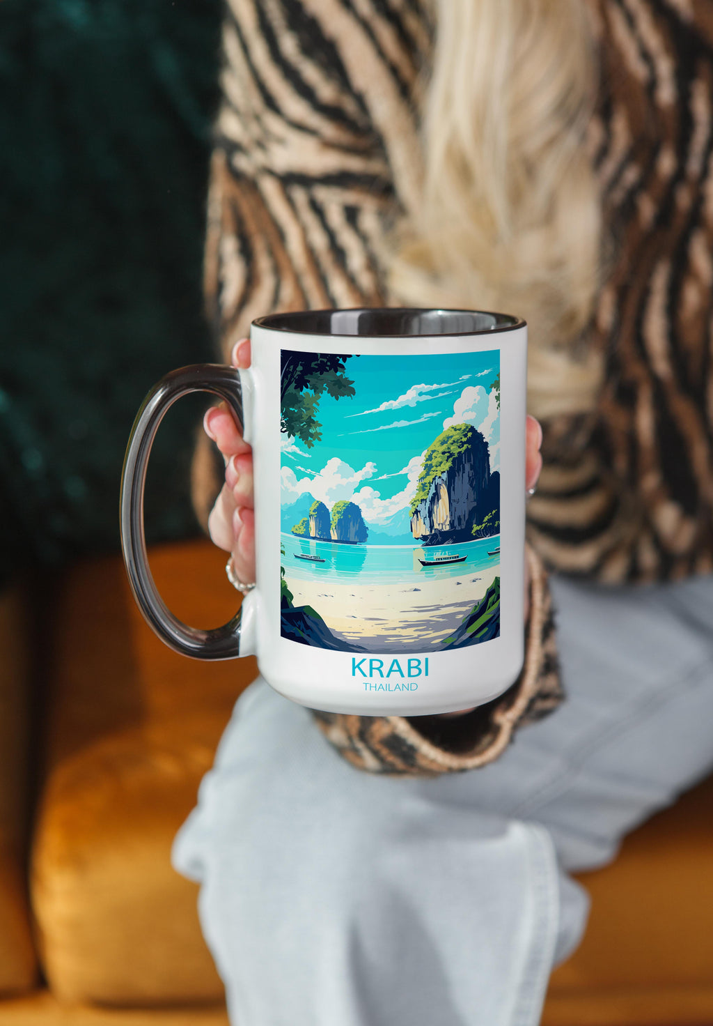 Krabi - Thailand - Beautiful Tourist Hotspots Mug