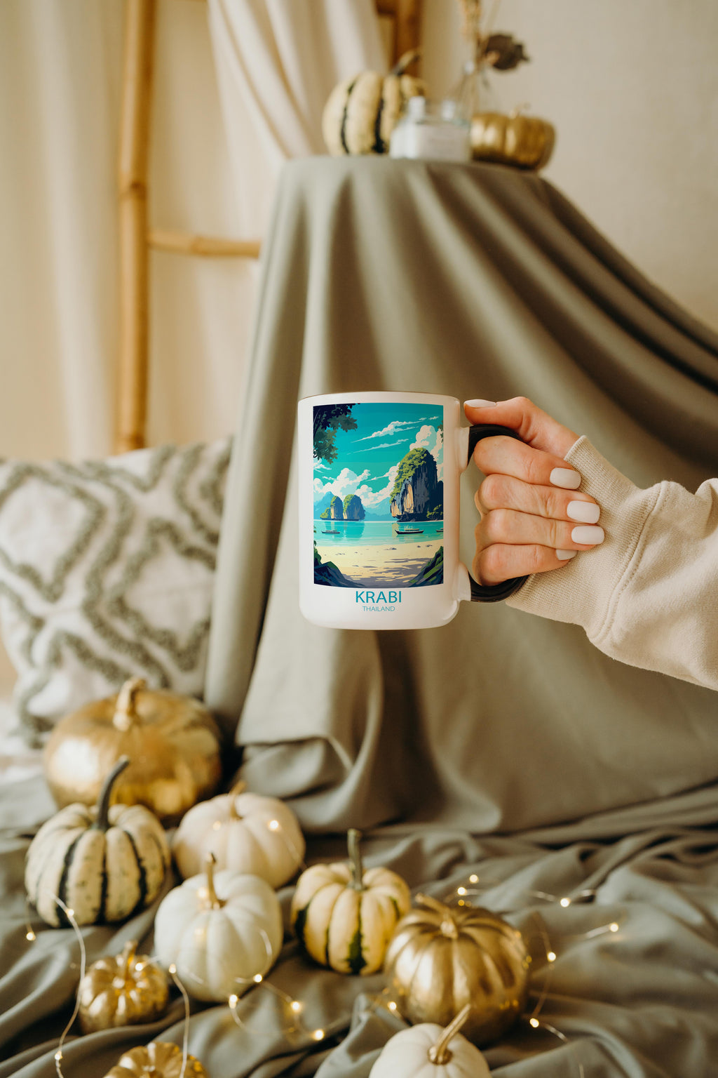 Krabi - Thailand - Beautiful Tourist Hotspots Mug