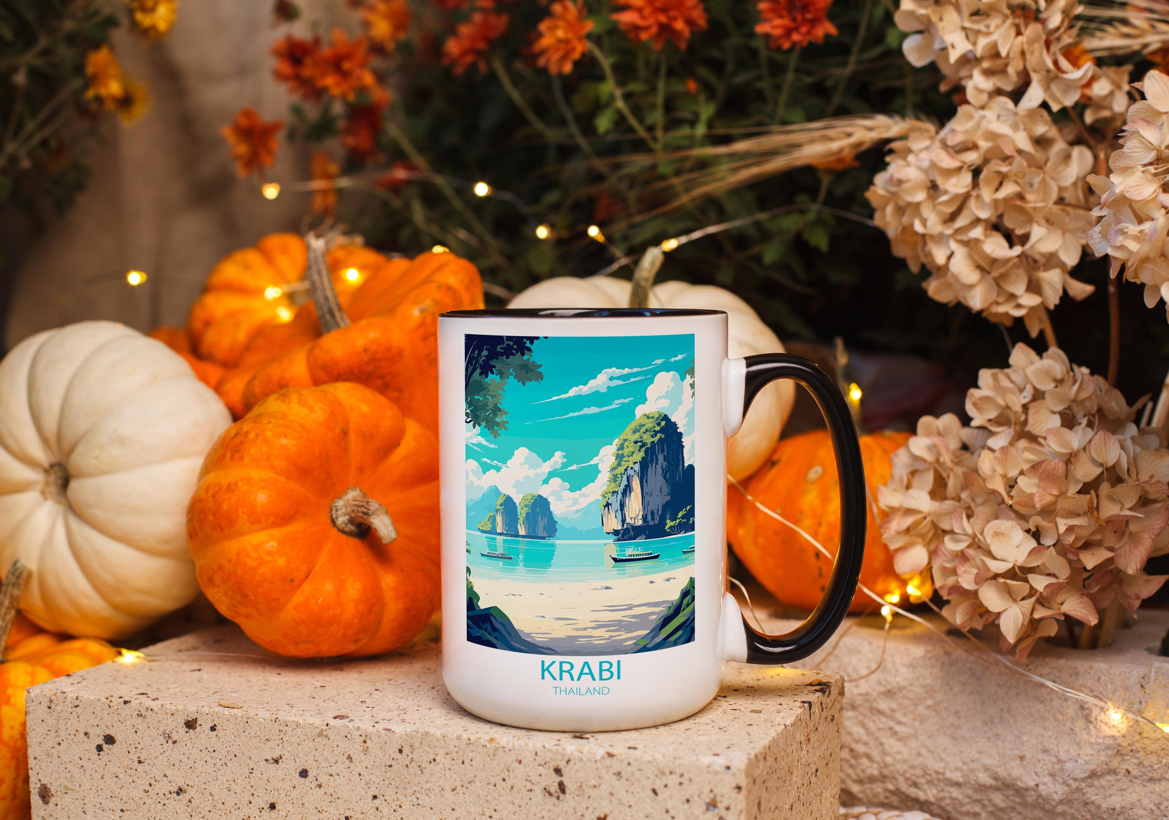 Krabi - Thailand - Beautiful Tourist Hotspots Mug