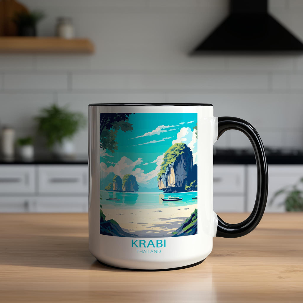 Krabi - Thailand - Beautiful Tourist Hotspots Mug