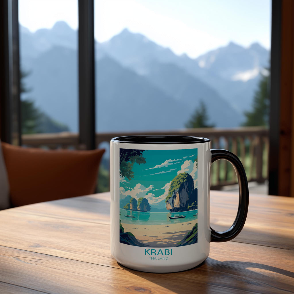 Krabi - Thailand - Beautiful Tourist Hotspots Mug
