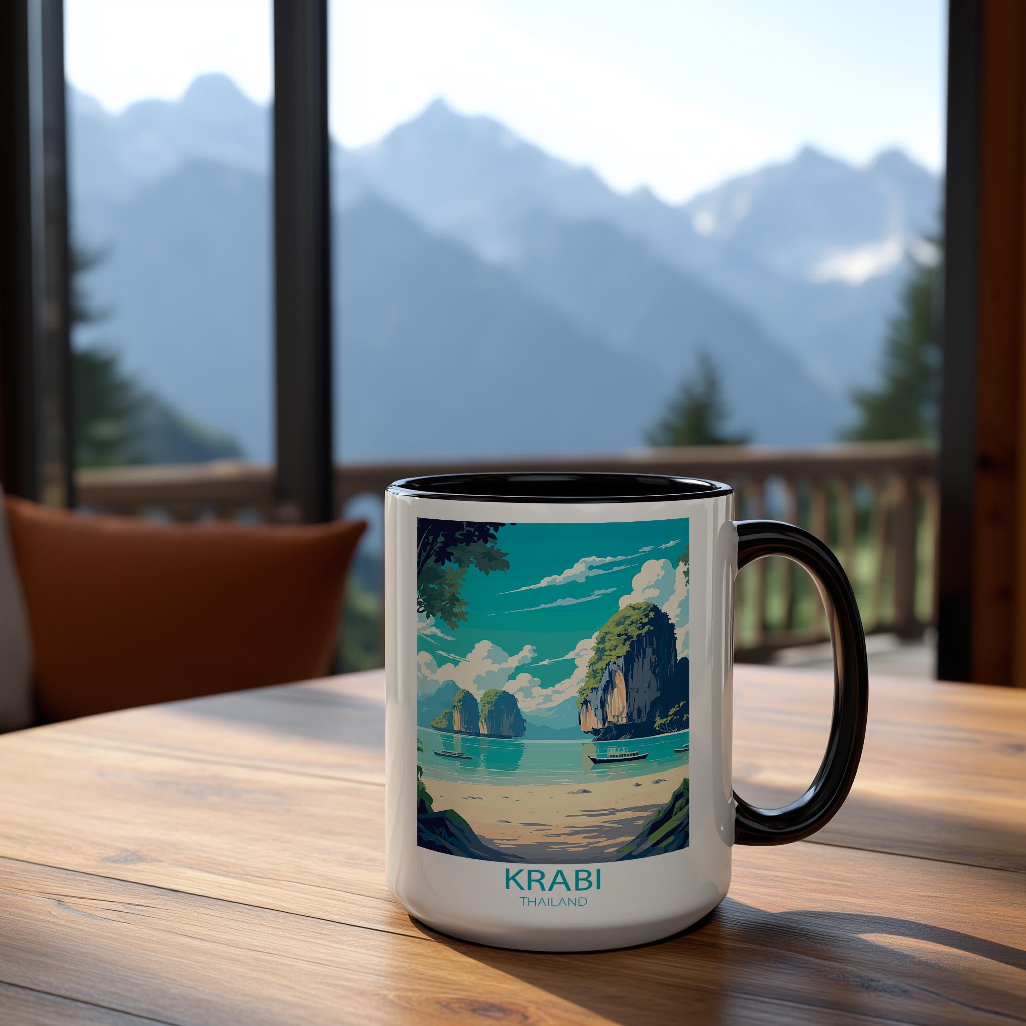 Krabi - Thailand - Beautiful Tourist Hotspots Mug