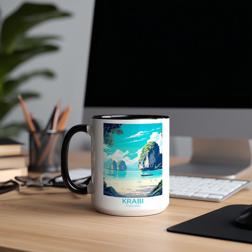 Krabi - Thailand - Beautiful Tourist Hotspots Mug