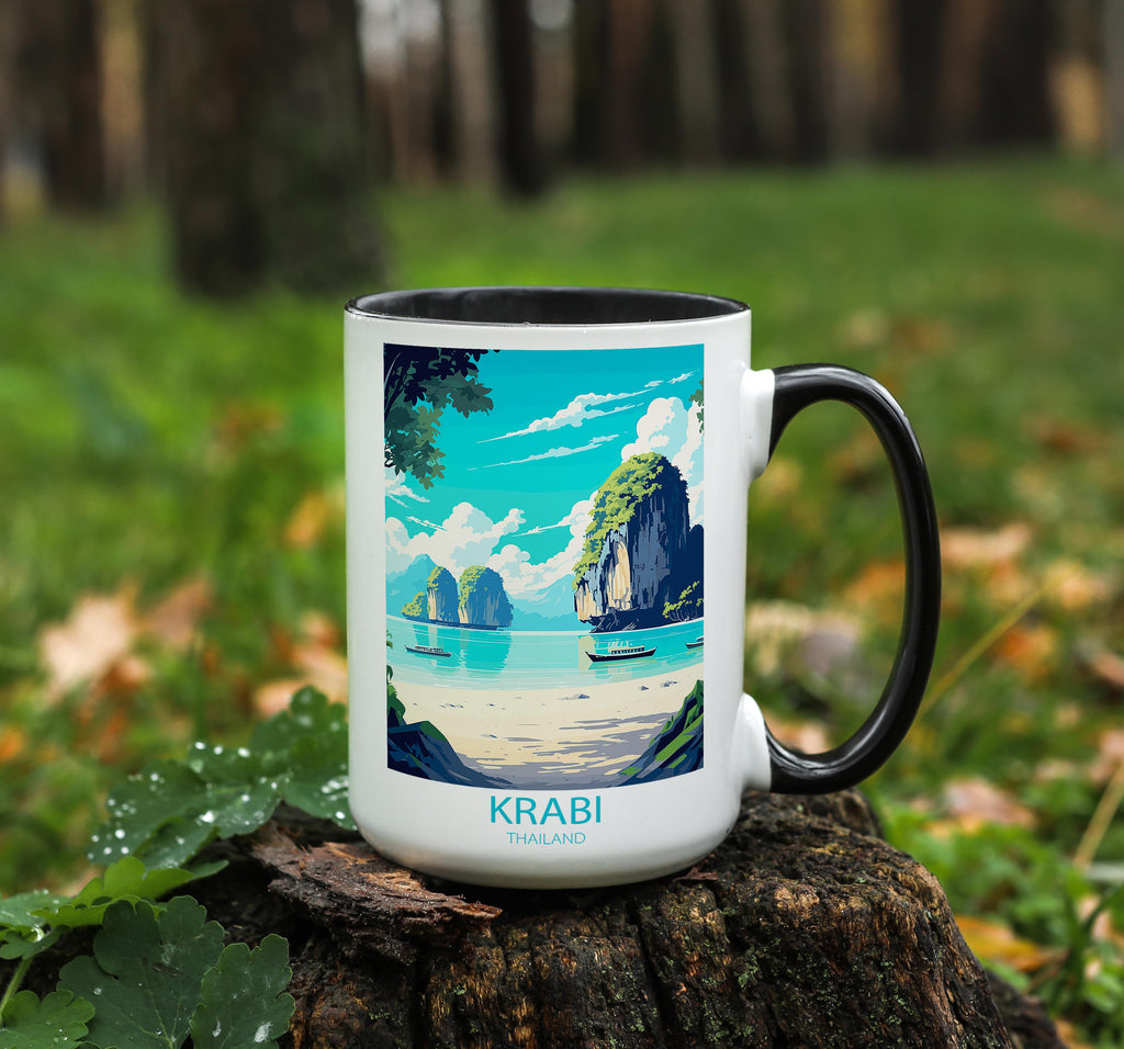 Krabi - Thailand - Beautiful Tourist Hotspots Mug