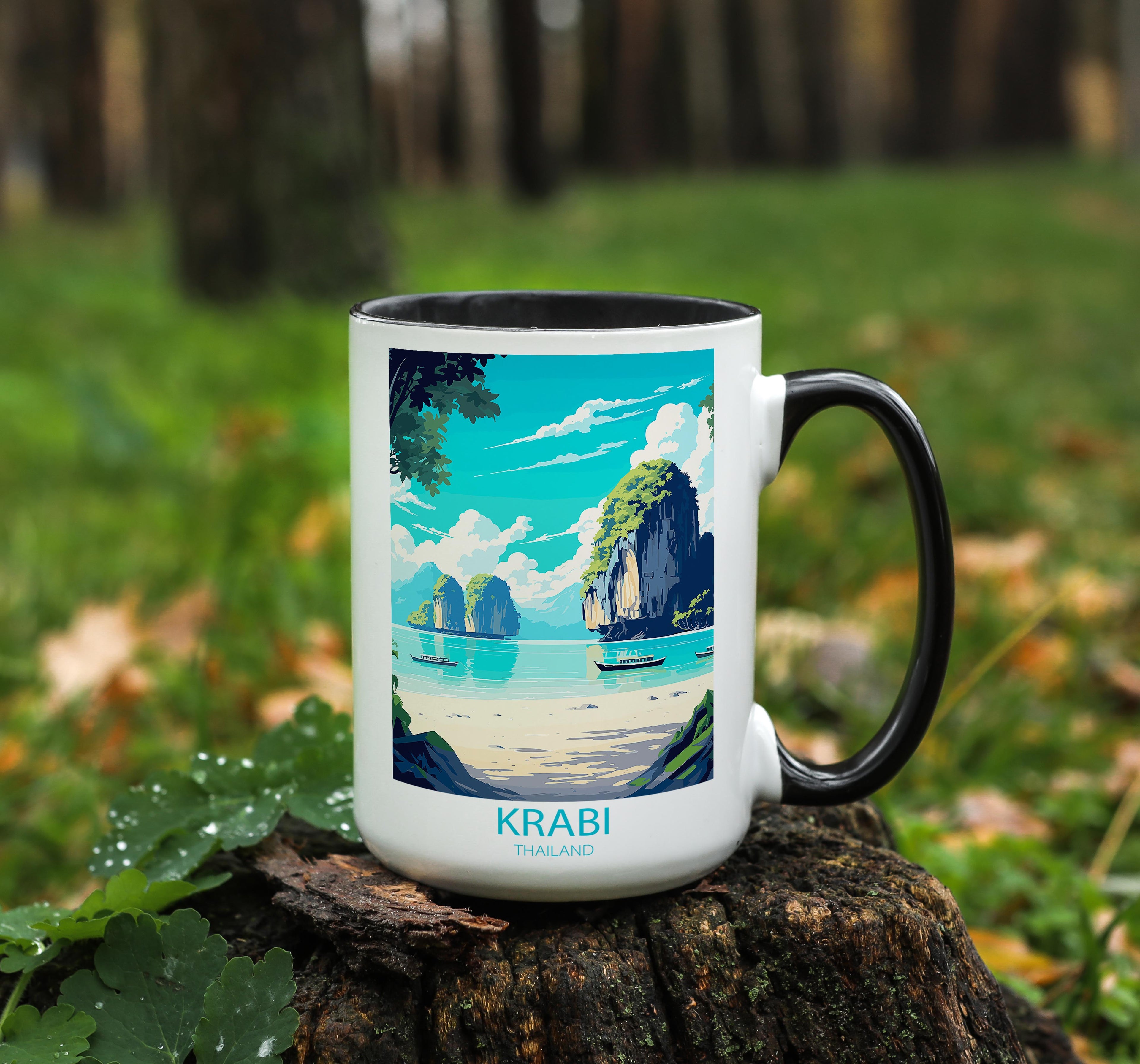 Krabi - Thailand - Beautiful Tourist Hotspots Mug