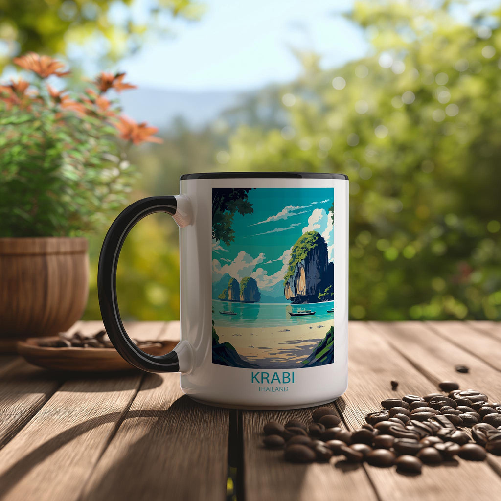 Krabi - Thailand - Beautiful Tourist Hotspots Mug