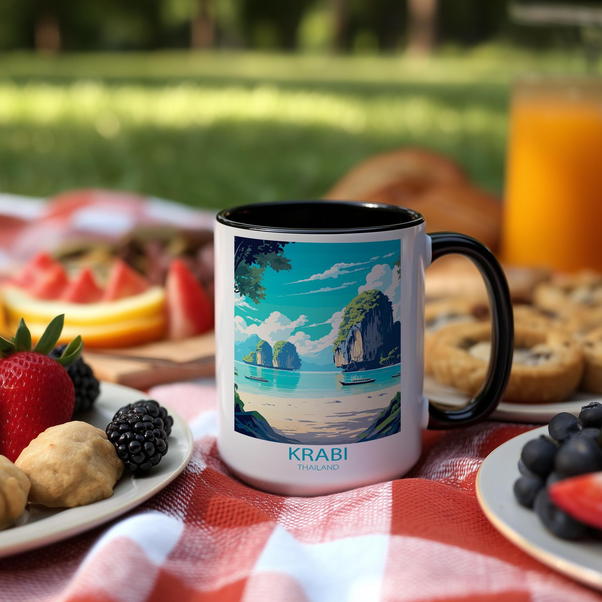 Krabi - Thailand - Beautiful Tourist Hotspots Mug