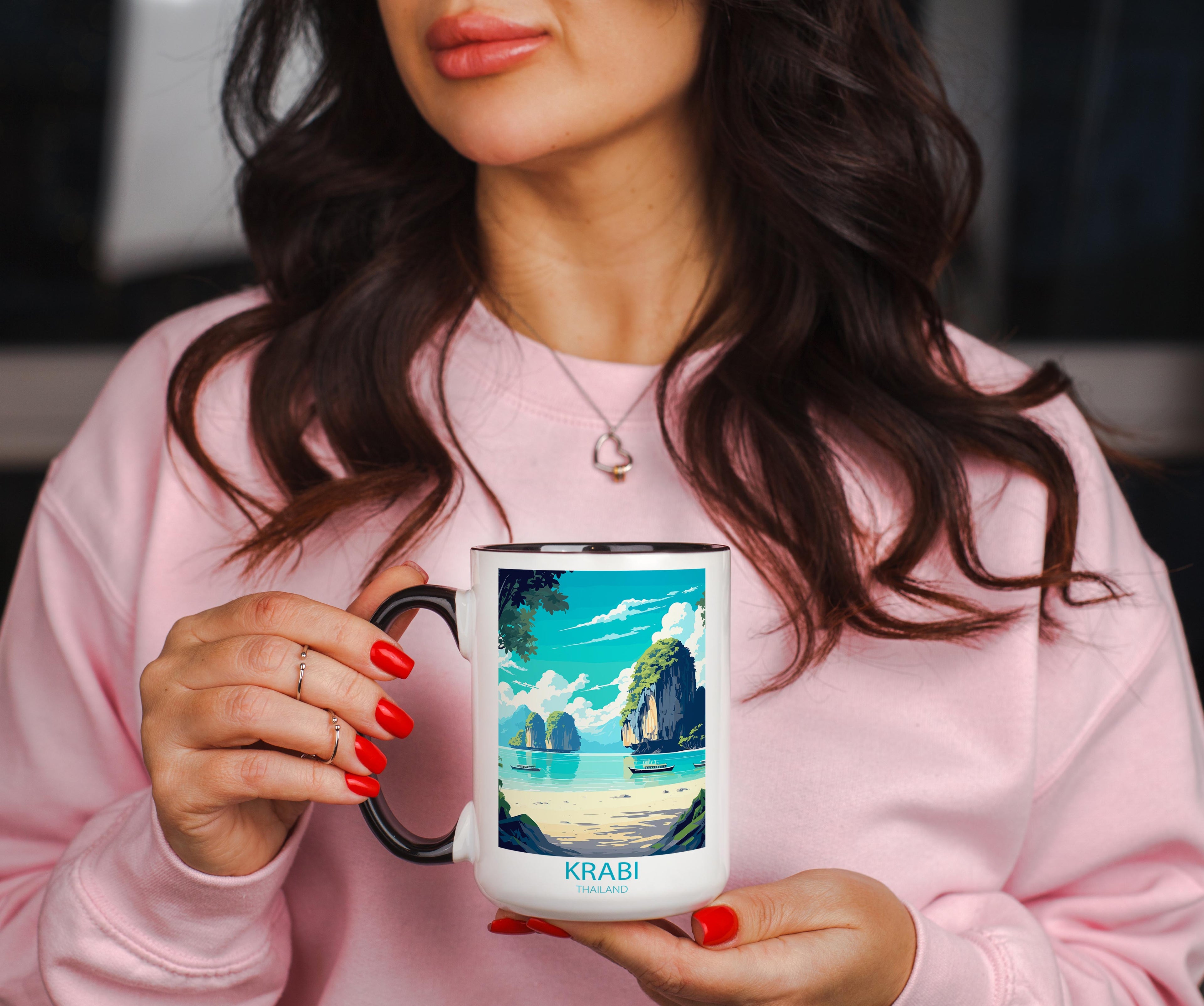 Krabi - Thailand - Beautiful Tourist Hotspots Mug