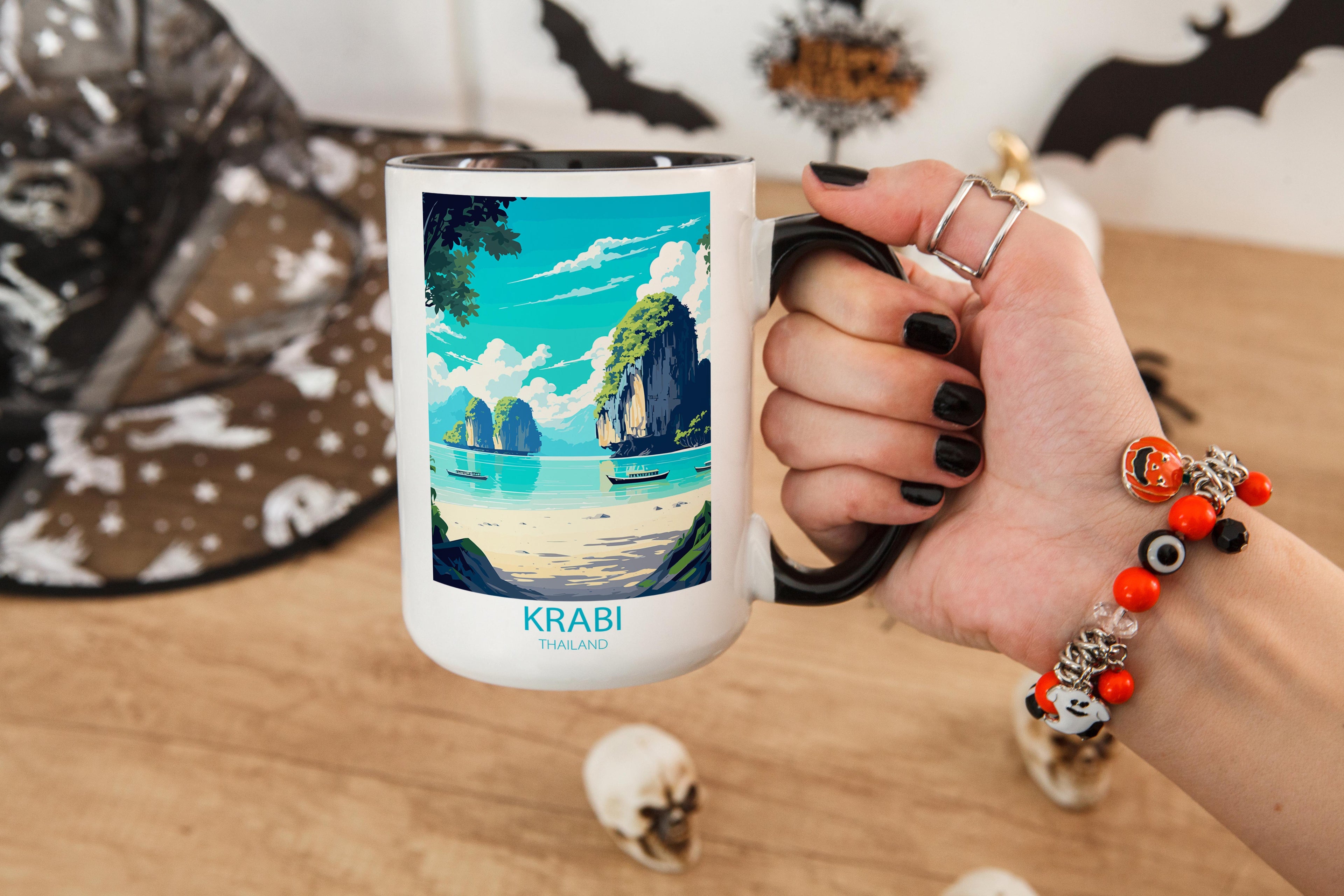 Krabi - Thailand - Beautiful Tourist Hotspots Mug
