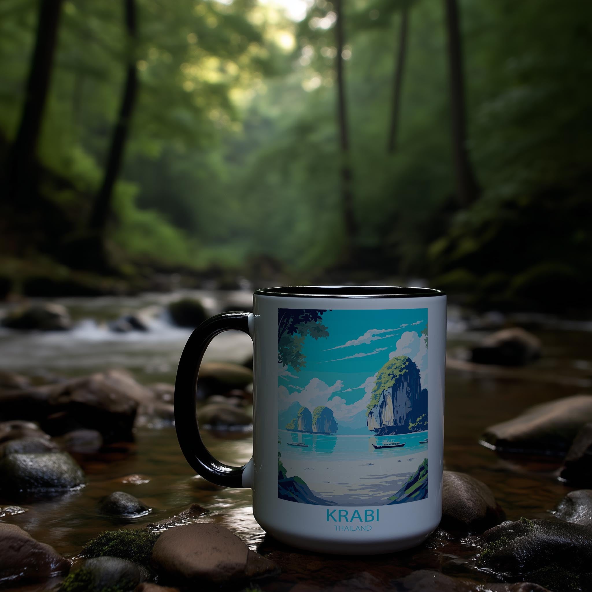 Krabi - Thailand - Beautiful Tourist Hotspots Mug
