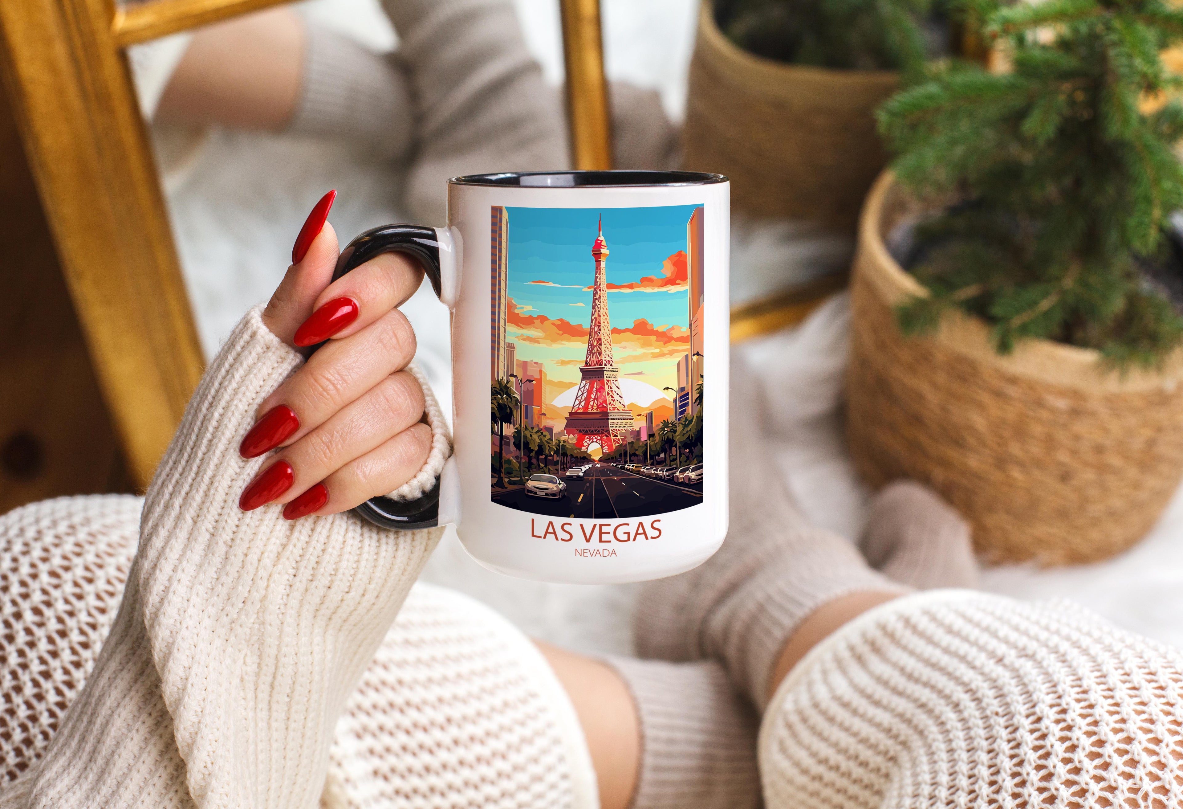 Las Vegas - Nevada - Beautiful Tourist Hotspots Mug