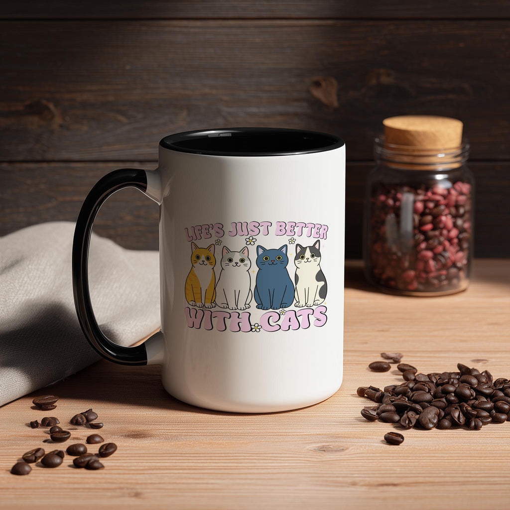 Life's Just Better with Cats - Pet Lovers Mug