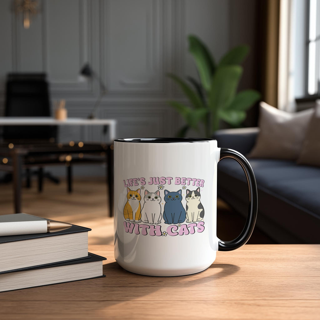 Life's Just Better with Cats - Pet Lovers Mug
