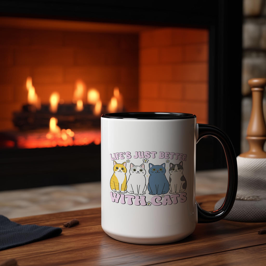 Life's Just Better with Cats - Pet Lovers Mug