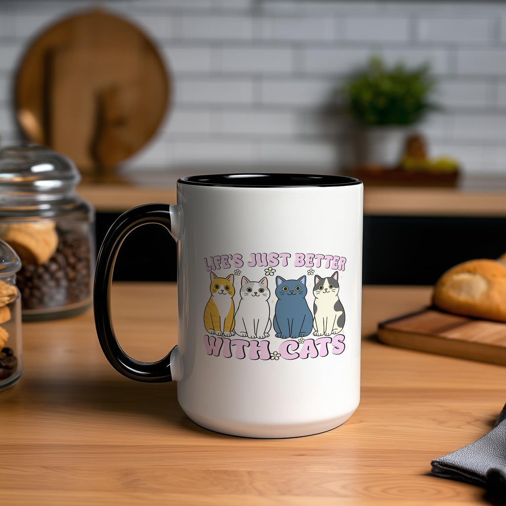 Life's Just Better with Cats - Pet Lovers Mug