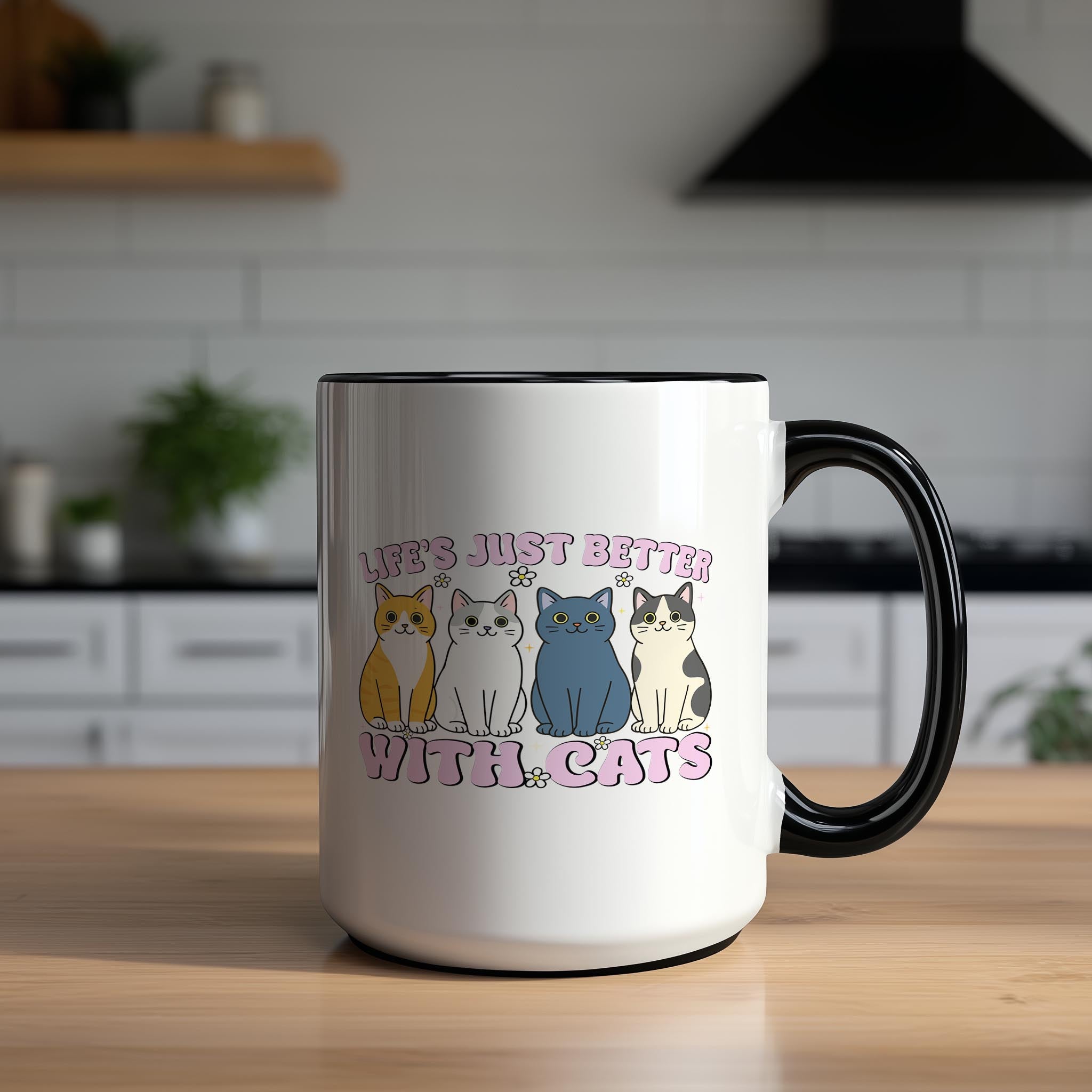 Life's Just Better with Cats - Pet Lovers Mug