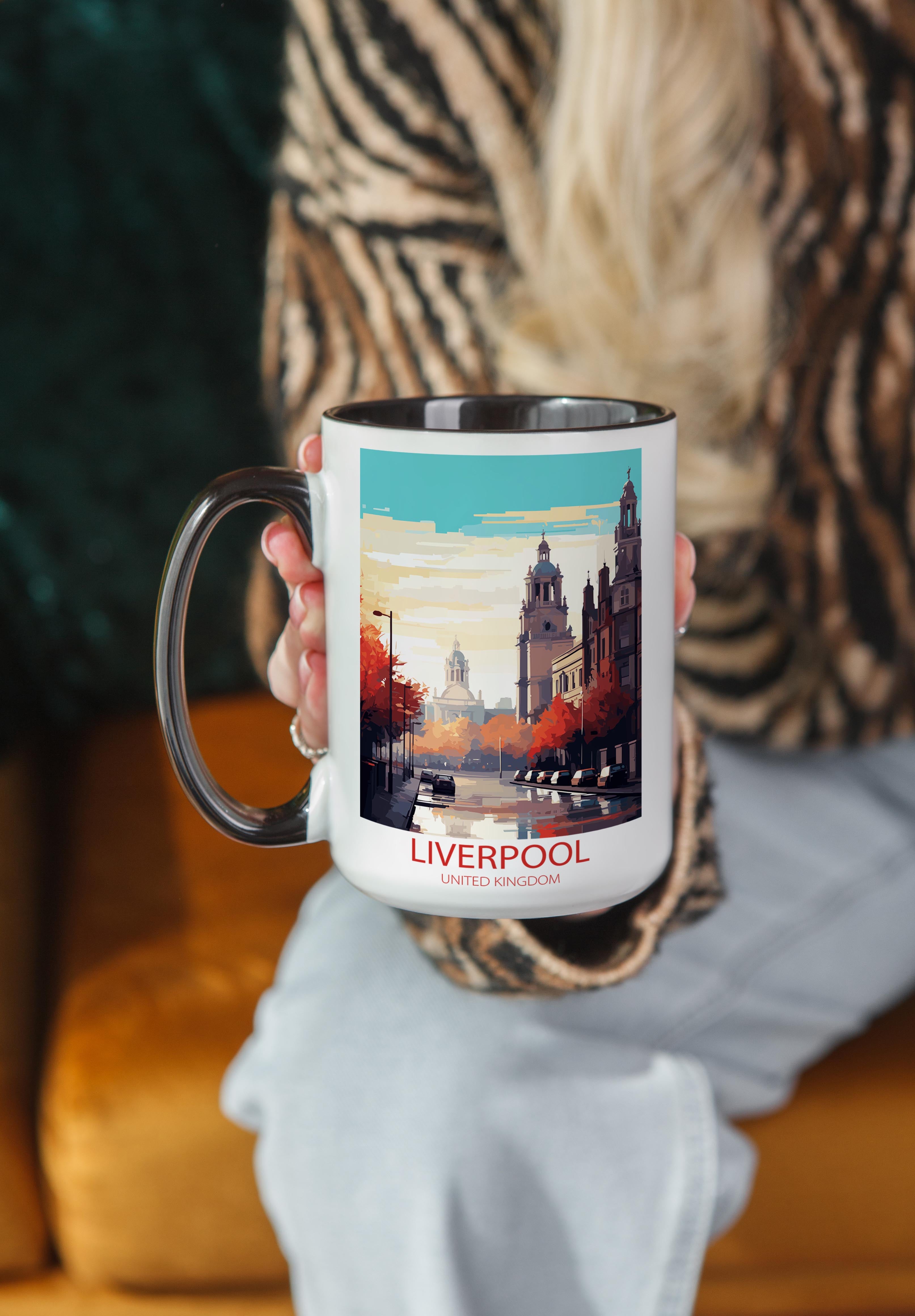 Liverpool - United Kingdom - Beautiful Tourist Hotspots Mug
