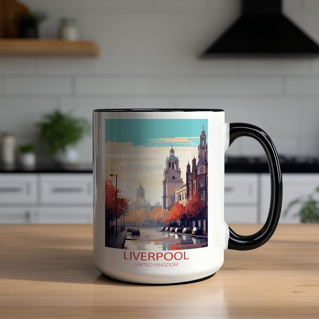Liverpool - United Kingdom - Beautiful Tourist Hotspots Mug