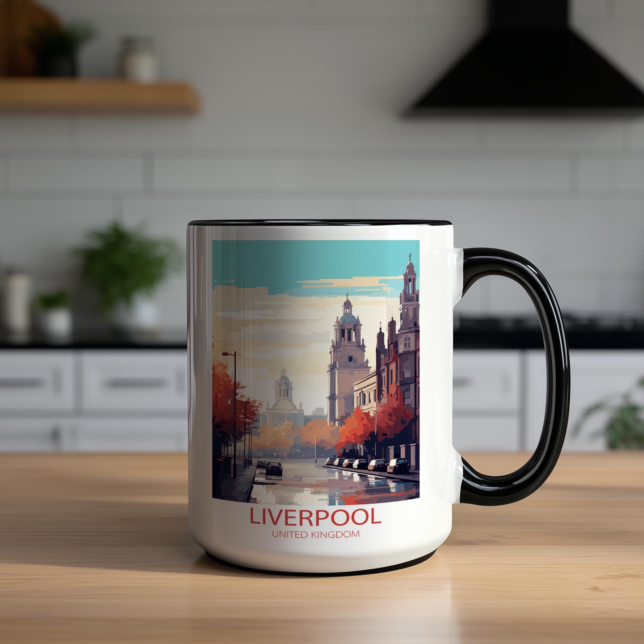 Liverpool - United Kingdom - Beautiful Tourist Hotspots Mug