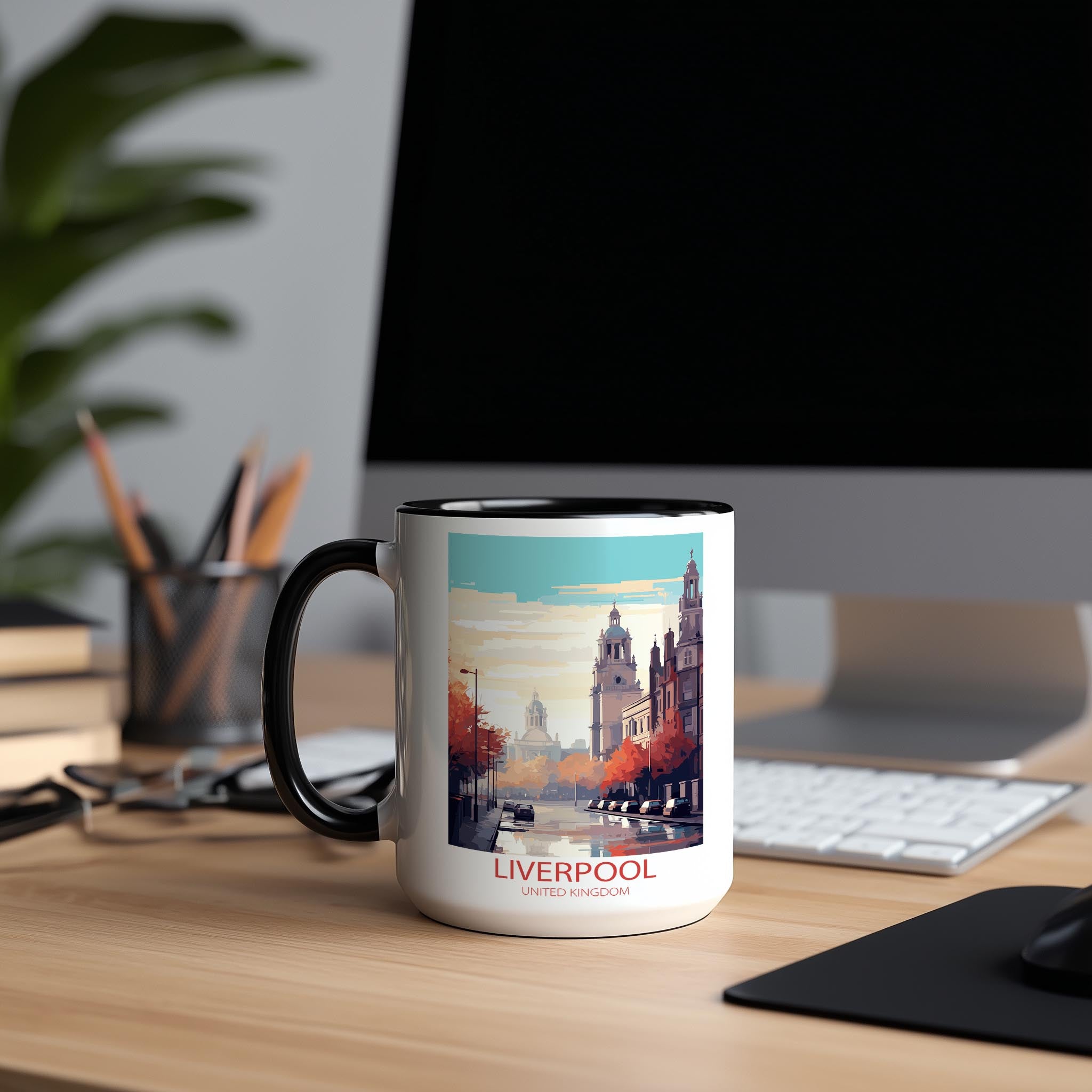 Liverpool - United Kingdom - Beautiful Tourist Hotspots Mug
