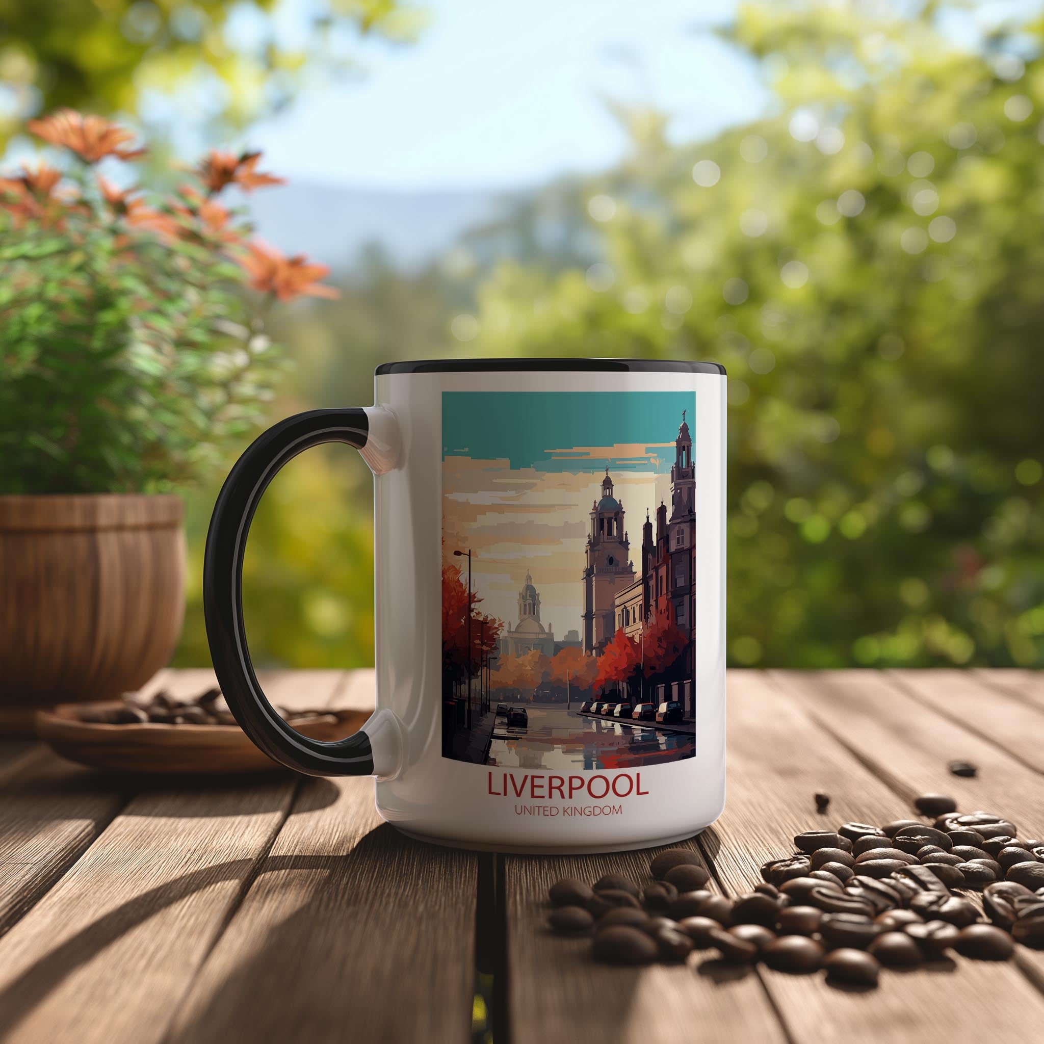Liverpool - United Kingdom - Beautiful Tourist Hotspots Mug