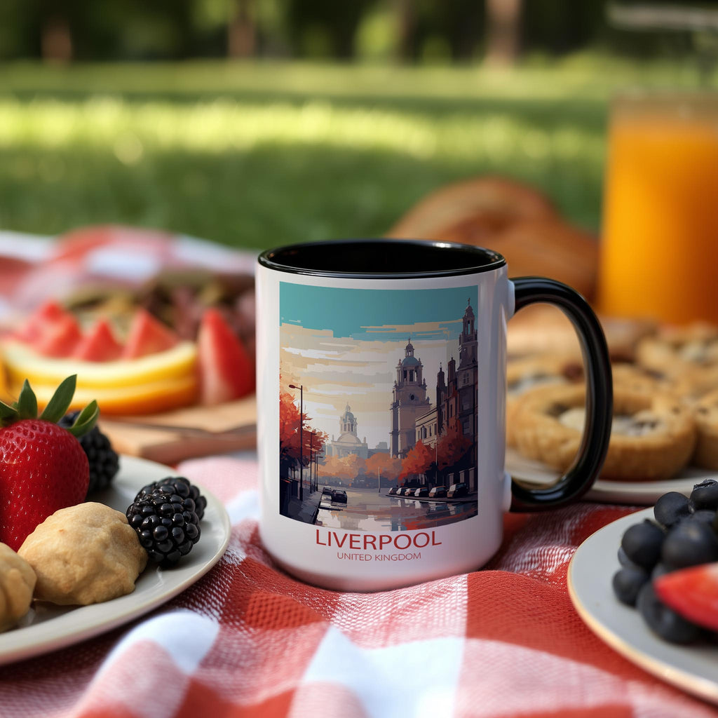 Liverpool - United Kingdom - Beautiful Tourist Hotspots Mug