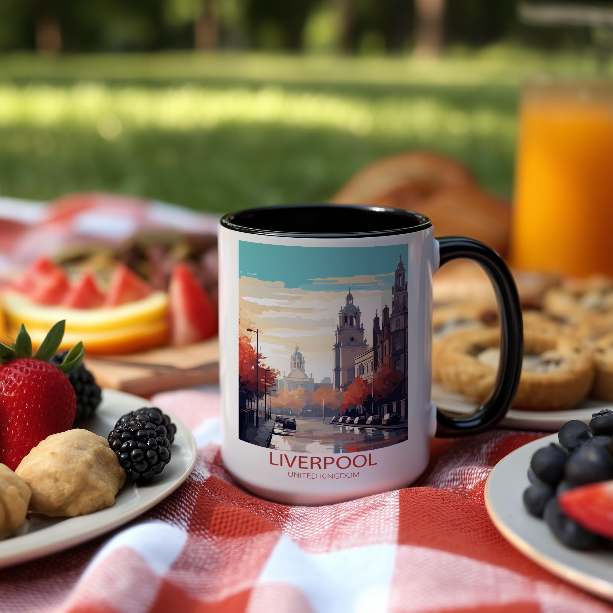 Liverpool - United Kingdom - Beautiful Tourist Hotspots Mug