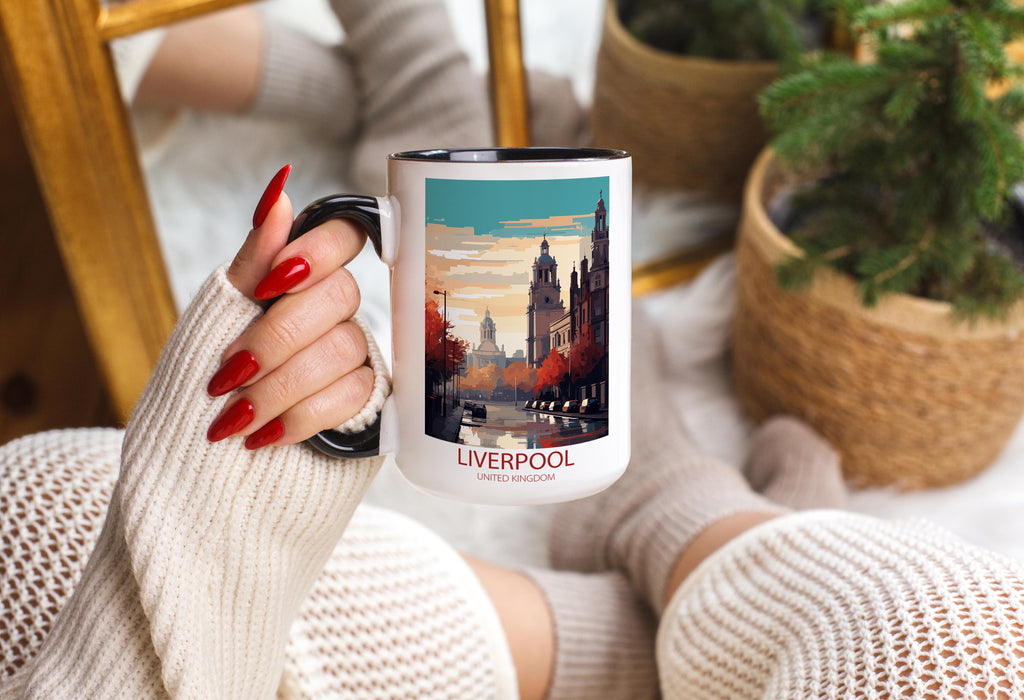 Liverpool - United Kingdom - Beautiful Tourist Hotspots Mug