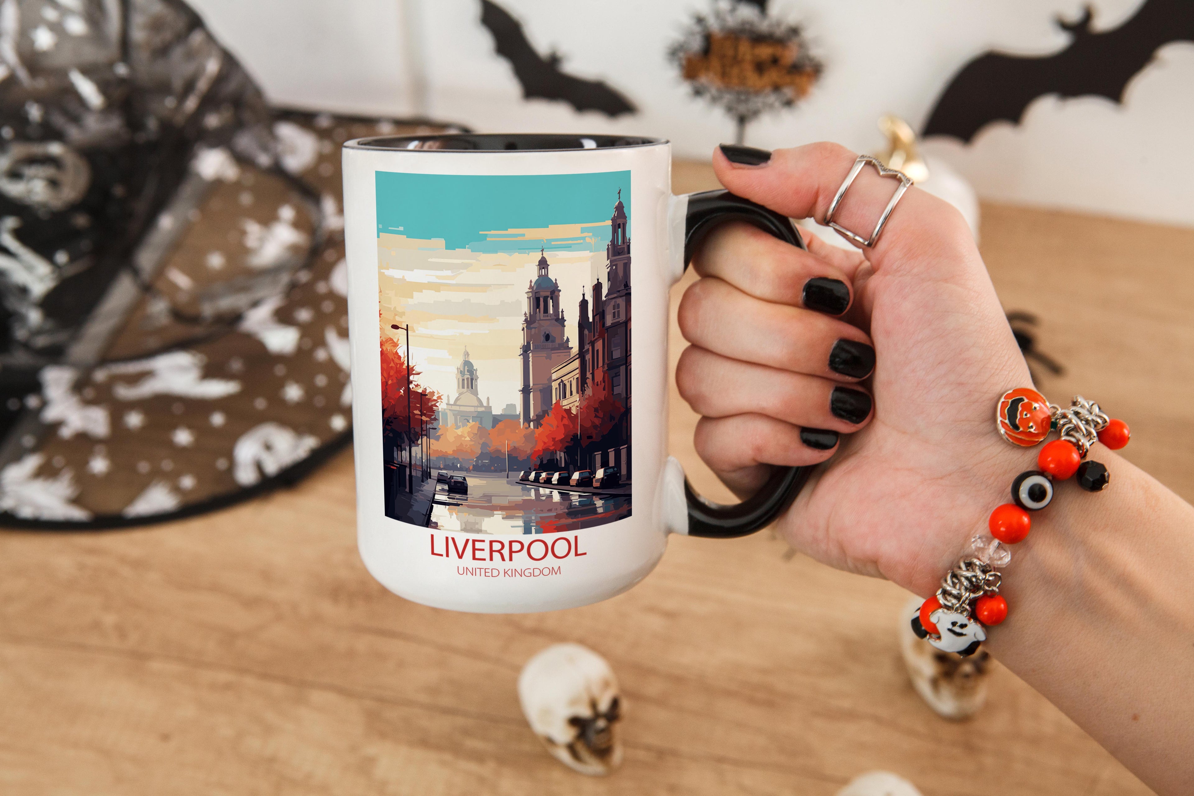 Liverpool - United Kingdom - Beautiful Tourist Hotspots Mug