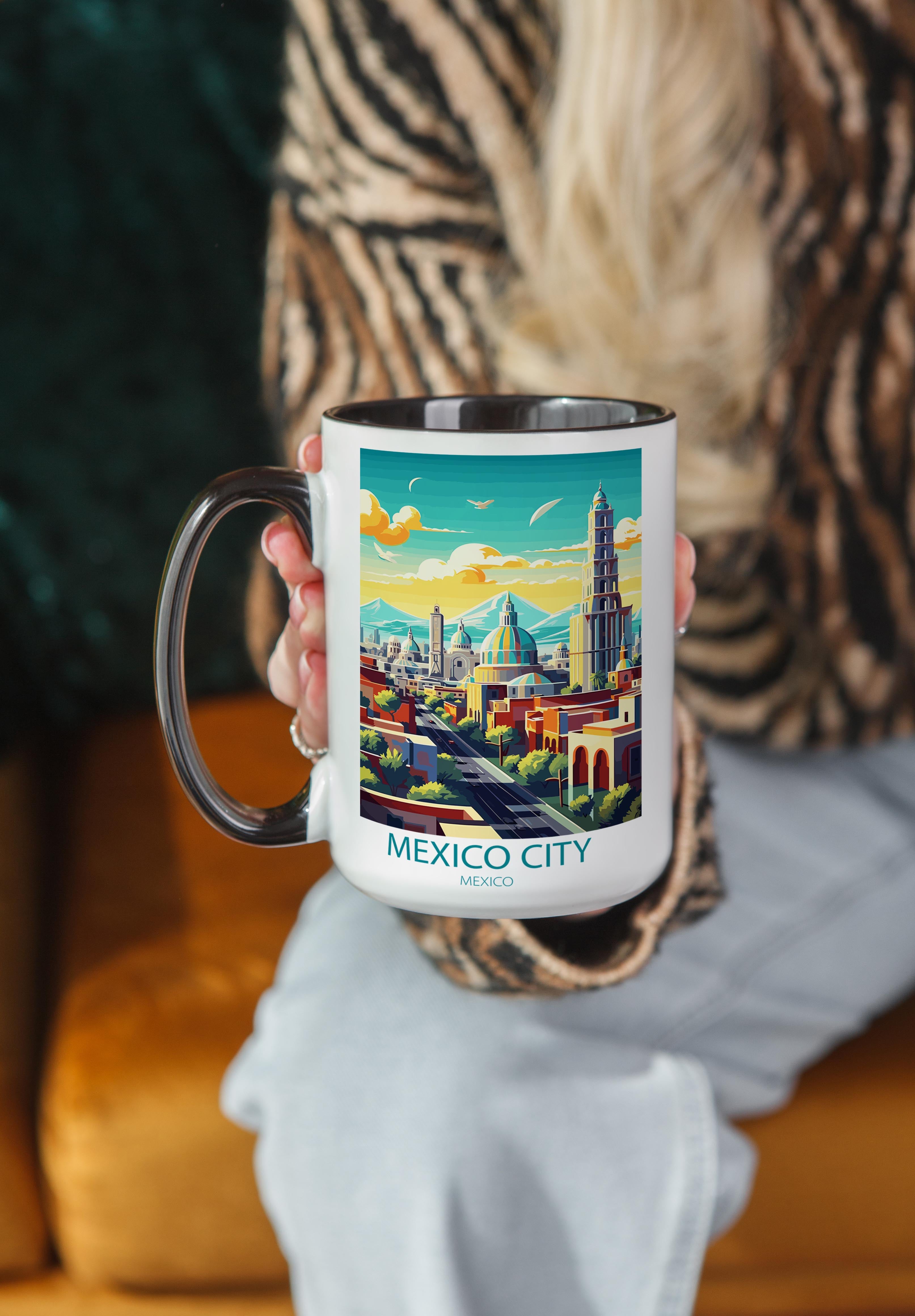 Mexico City - Mexico - Beautiful Tourist Hotspots Mug