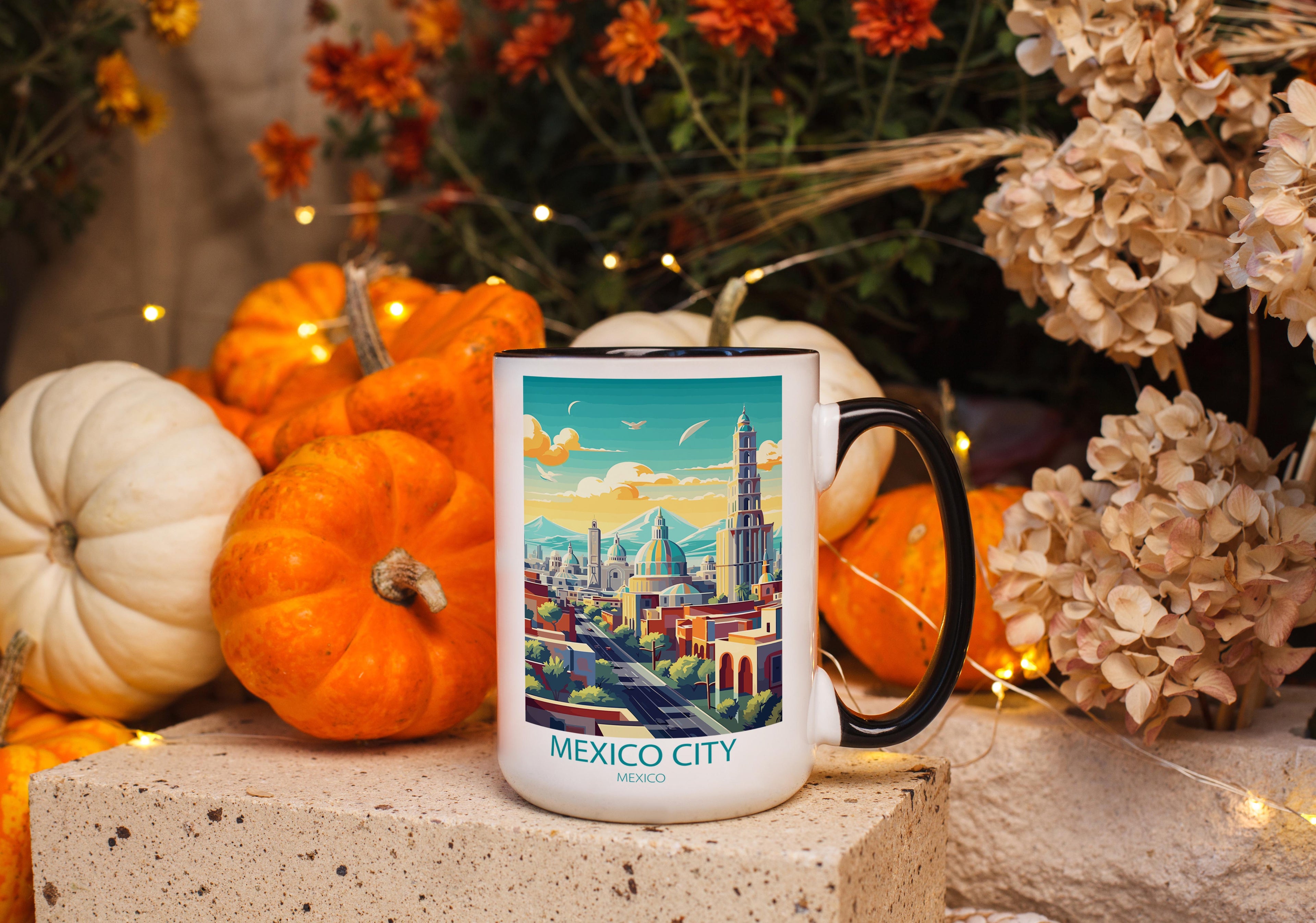 Mexico City - Mexico - Beautiful Tourist Hotspots Mug