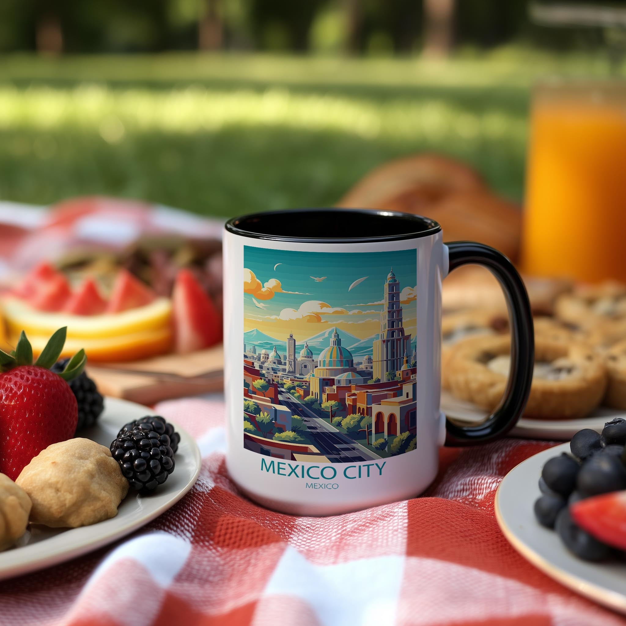 Mexico City - Mexico - Beautiful Tourist Hotspots Mug