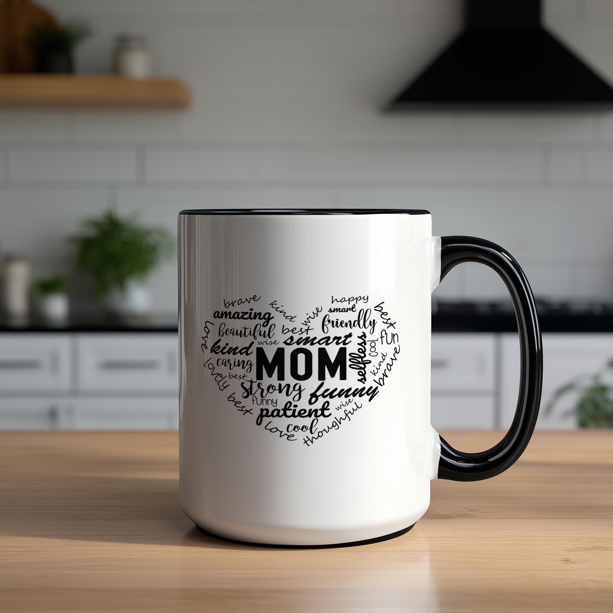 Mom Word Cloud - Home Life Mug