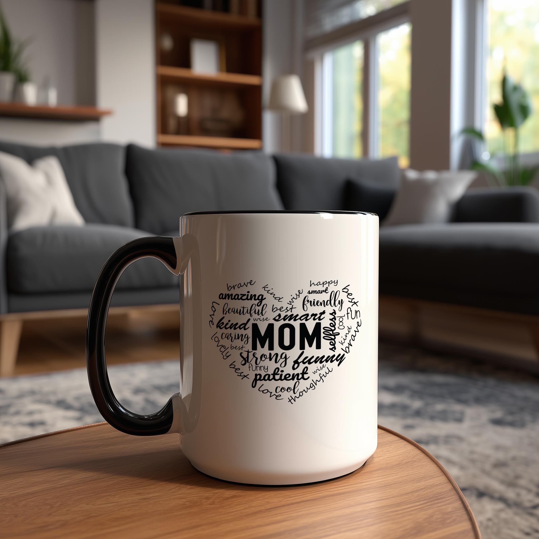 Mom Word Cloud - Home Life Mug