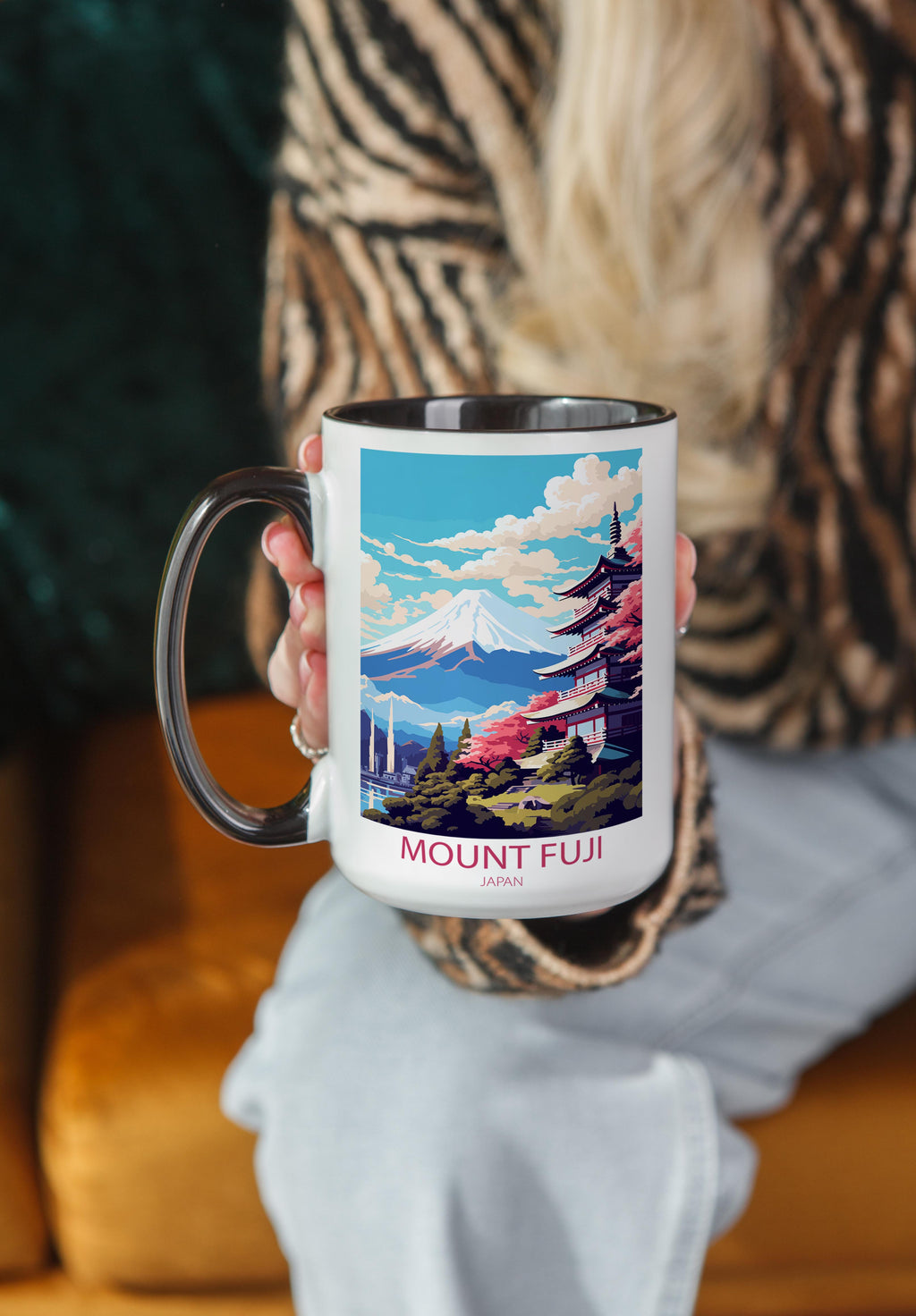 Mount Fuji - Japan - Beautiful Tourist Hotspots Mug
