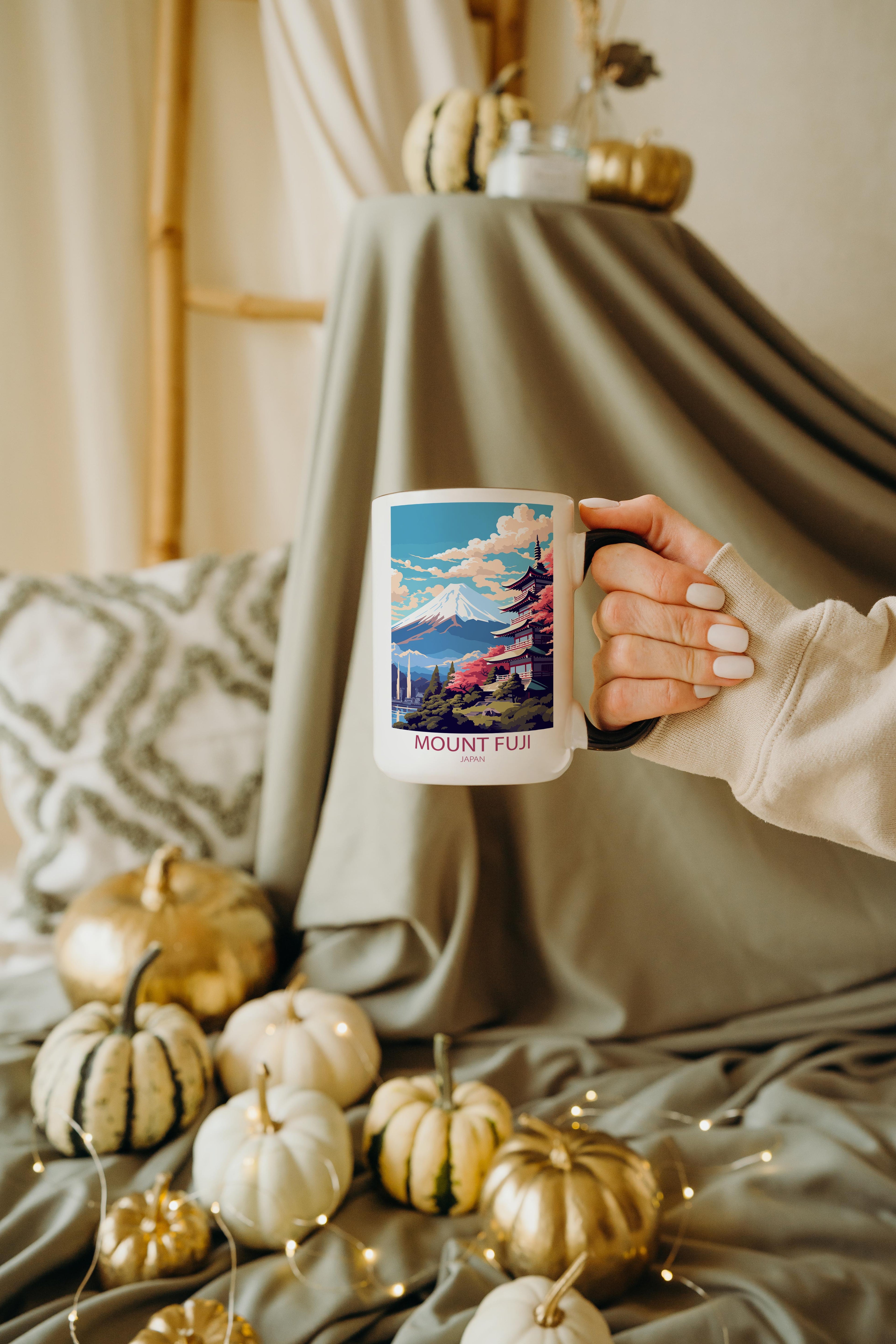 Mount Fuji - Japan - Beautiful Tourist Hotspots Mug