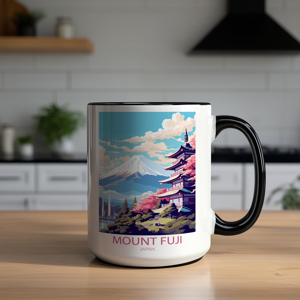 Mount Fuji - Japan - Beautiful Tourist Hotspots Mug