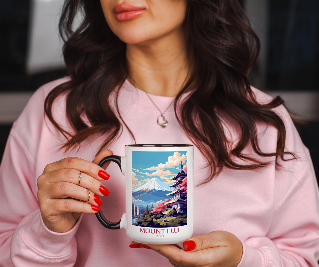 Mount Fuji - Japan - Beautiful Tourist Hotspots Mug