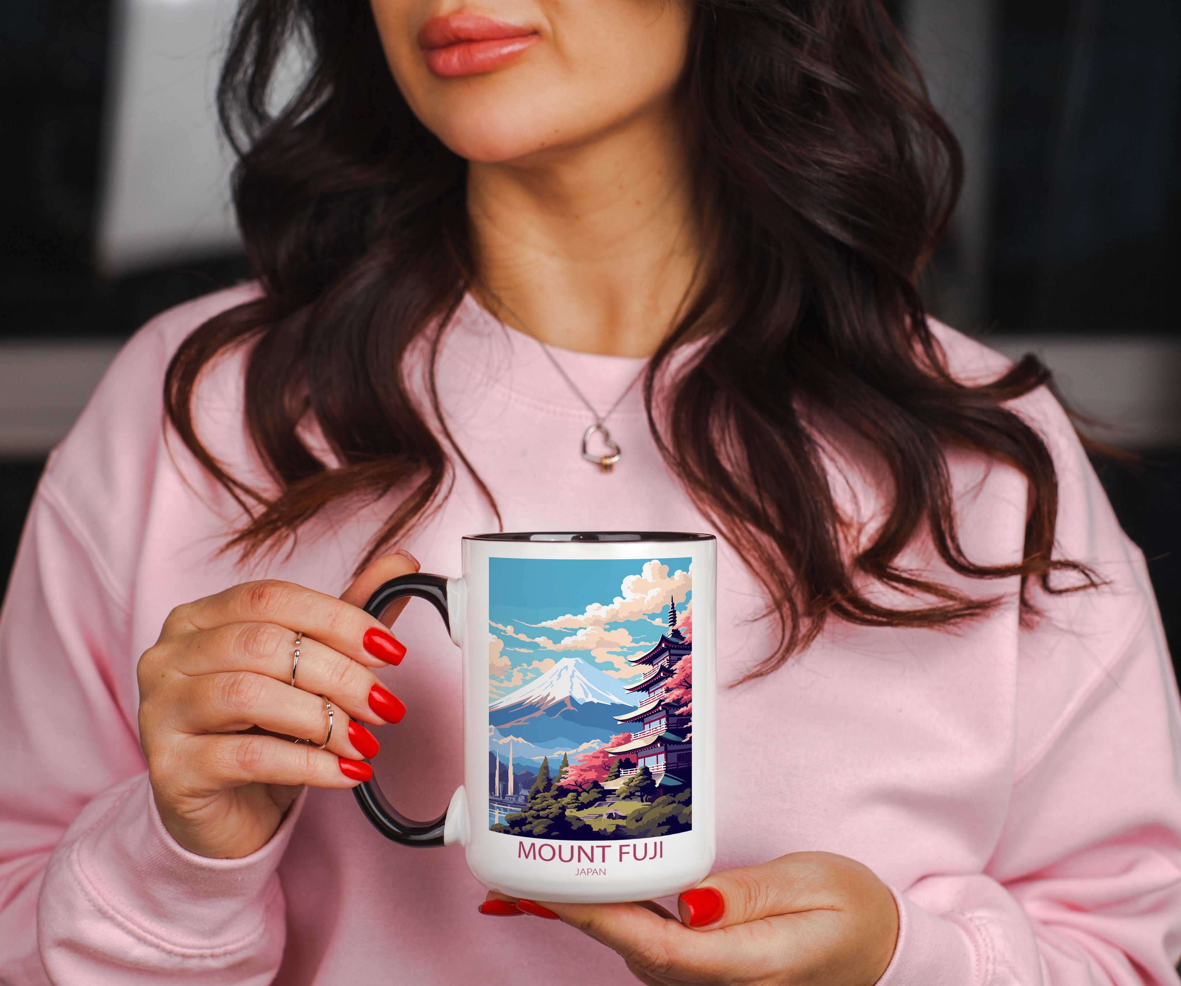 Mount Fuji - Japan - Beautiful Tourist Hotspots Mug