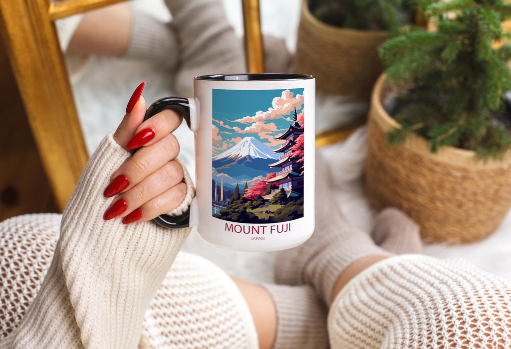 Mount Fuji - Japan - Beautiful Tourist Hotspots Mug