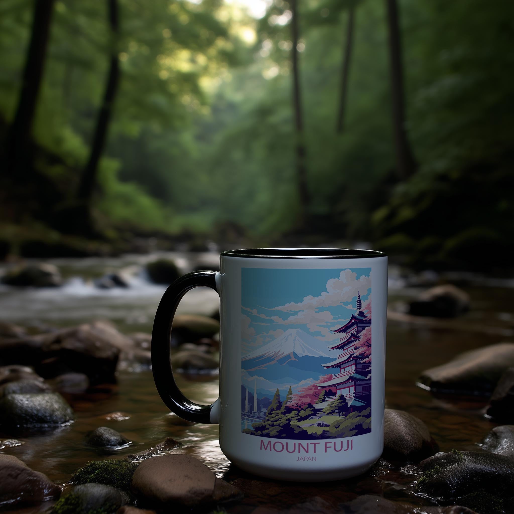 Mount Fuji - Japan - Beautiful Tourist Hotspots Mug